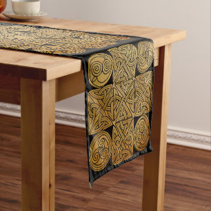 Chemin De Table Court Croix de Knotwork de Celtic