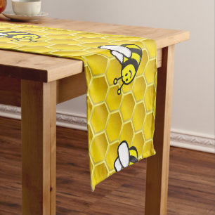 Chemin De Table Court Dessin sur les abeilles