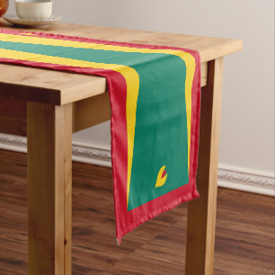 Chemin De Table Court Drapeau de la Grenade