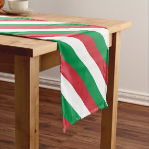 Chemin De Table Court Drapeau d'Italie