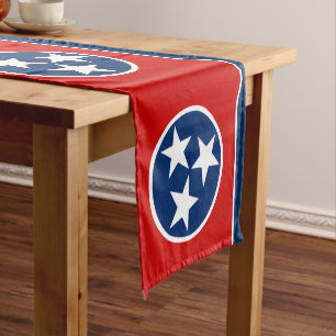 Chemin De Table Court Drapeau du Tennessee & Sport décoration de la mais