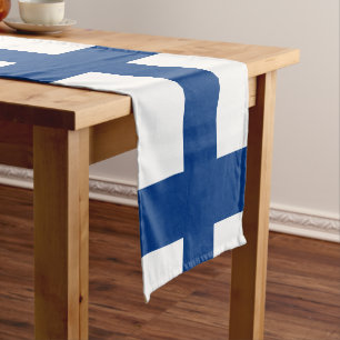 Chemin De Table Court Drapeau finlandais & Voyage finlandais, amateurs d