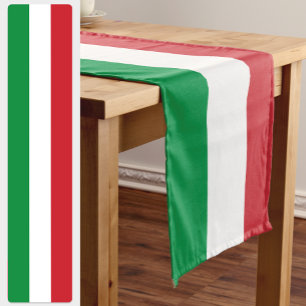 Chemin De Table Court Drapeau italien & décoration de la maison de venti