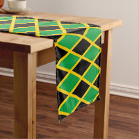 Drapeau jamaïcain & Table de décoration de maison