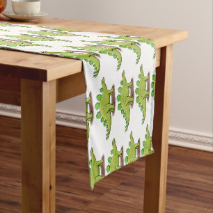 Chemin De Table Court Drôle stegosaurus dinosaure dessin animé