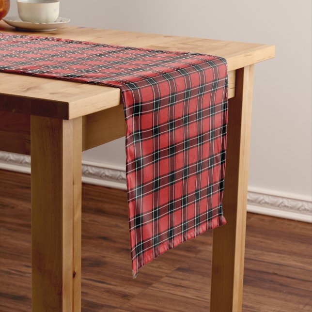 Chemin De Table Court Dunbar Scotland District Tartan (In Situ)