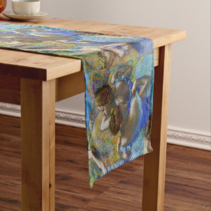 Chemin De Table Court Edgar Degas - Danseuses bleues