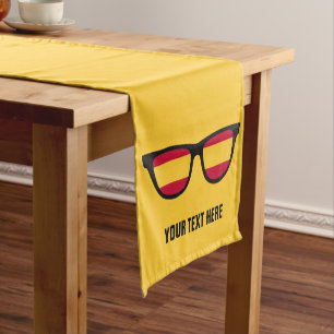 Chemin De Table Court Espagnol Shades coureurs de table personnalisés