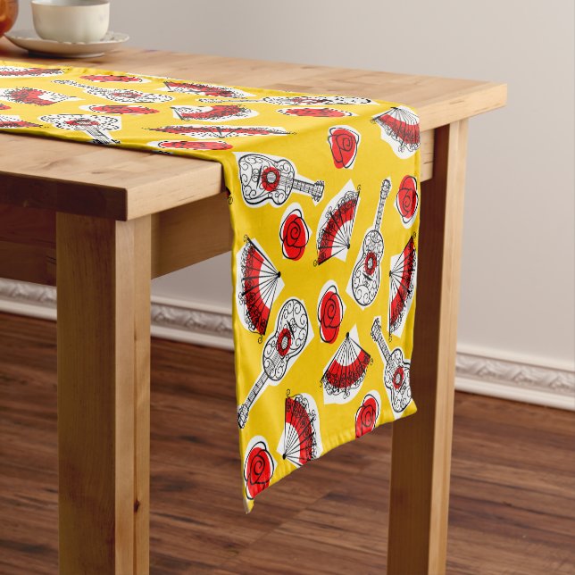 Chemin De Table Court Espagnol Souvenirs Multi table runner (In Situ)