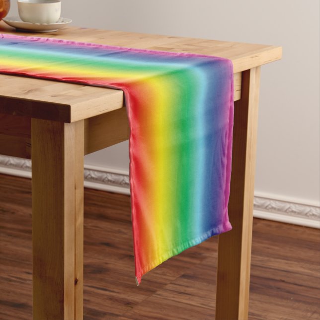 Chemin De Table Court Fierté lgbtq lgbt couleurs arc-en-ciel (In Situ)