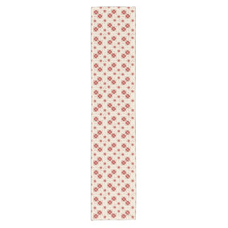 Chemin De Table Court Flocon de neige en étoile scandinave