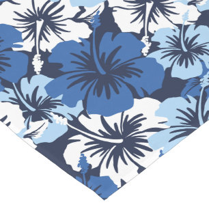 Chemin De Table Court Floral hawaïen de ketmie épique