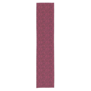 Chemin De Table Court Florales vintage de Bourgogne