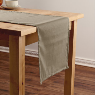 Chemin De Table Court Fond brun texturé calme et simple