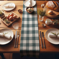 Forêt Green Ferme Buffalo Plaid