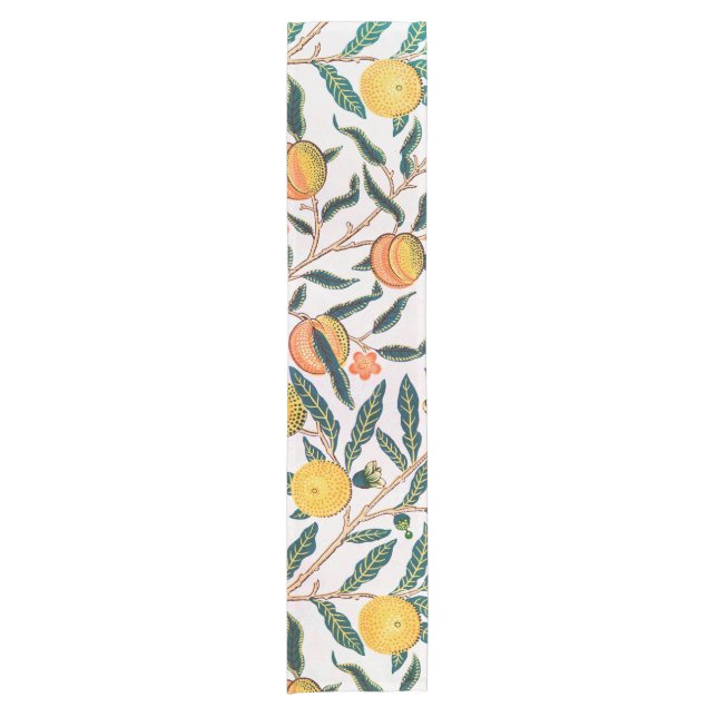 Chemin De Table Court Four Fruit, William Morris (Devant)