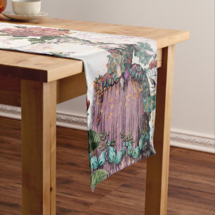 Chemin De Table Court Française Marie Antoinette inspirée shabby chic