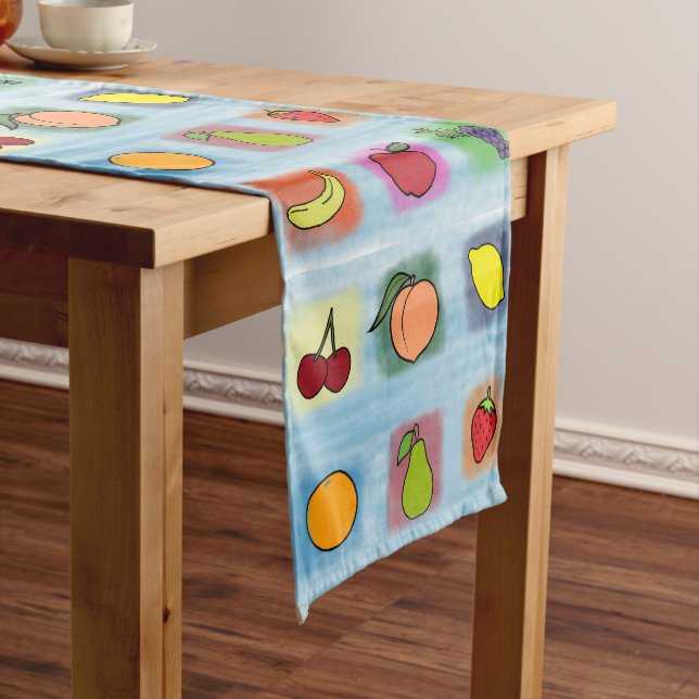 Chemin De Table Court Fruit Surprise Courte Table Runner (In Situ)