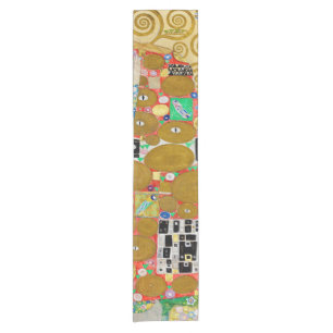 Chemin De Table Court Gustav Klimt Exécution Nouveau Couple
