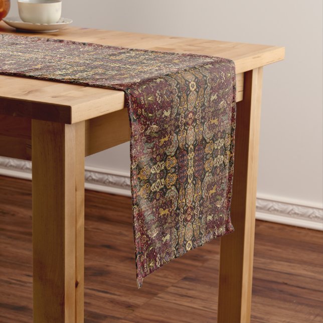 Chemin De Table Court HAMbyWG 14" x 721 Table Runner - Perse (In Situ)