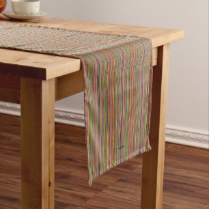 Chemin De Table Court HAMbyWG - Runner de table - Dégradé avec orange, v