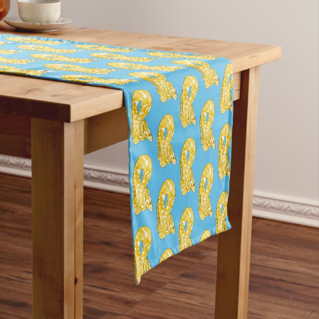 Chemin De Table Court Illustration du serpent python birman (In Situ)