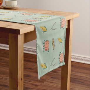 Chemin De Table Court Jouer Doodles Thanksgiving Kids Table