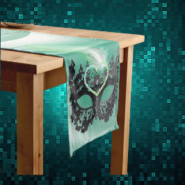 Chemin De Table Court Joyeux 40e anniversaire Masquerade Masask Masque |