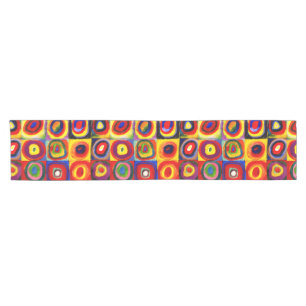 Chemin De Table Court Kandinsky Farbstudie Cercles Carré Quadrate Art