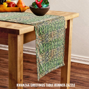 Chemin De Table Court Kwanzaa