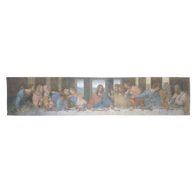 Chemin De Table Court La Dernière Cène, Léonard de Vinci (Horizontal)