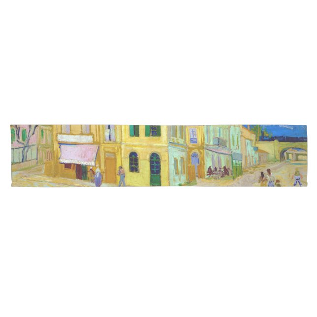 Chemin De Table Court La Maison Jaune, Van Gogh (Horizontal)