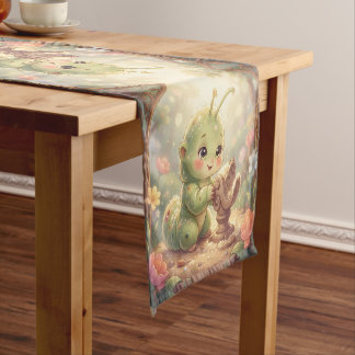 Chemin De Table Court La petite chenille dans son voyage magique 🐛✨