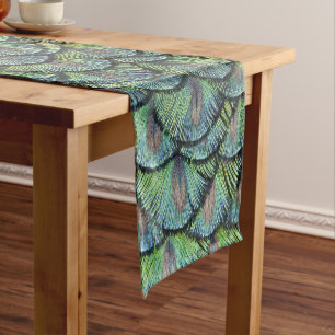 Chemin De Table Court Le paon fait varier le pas du coureur de Tableau