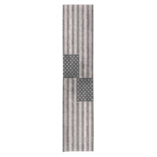 Chemin De Table Court Les Etats-Unis diminuent, rétro style vintage ave