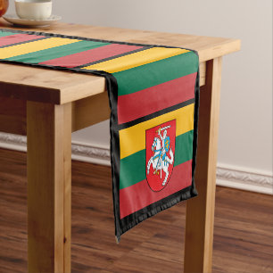 Chemin De Table Court Lituanie Drapeau Accueil déco, Lituanie / Ventilat