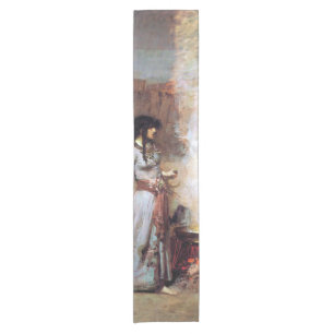 Chemin De Table Court Magic Circle John William Waterhouse