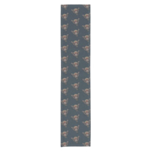 Chemin De Table Court Magnifique motif de dinde de Thanksgiving