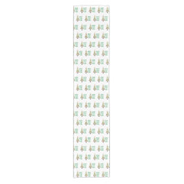 Chemin De Table Court Moderne Merry Everything Holiday Tree Motif