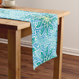 Chemin De Table Court Mosaico Marino