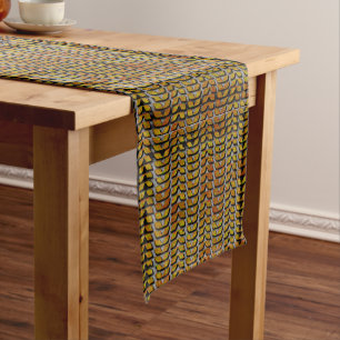 Chemin De Table Court Motif africain