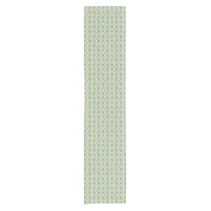 Chemin De Table Court Motif bleu de Motton