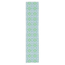 Motif Boho turquoise et vert
