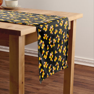 Chemin De Table Court Motif de bonbons d'Halloween