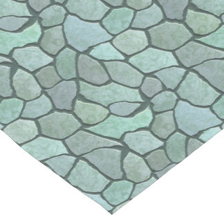 Chemin De Table Court Motif de mosaïque en pierre