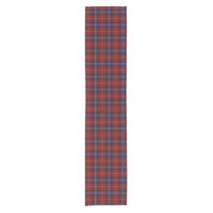 Chemin De Table Court Motif de tartan