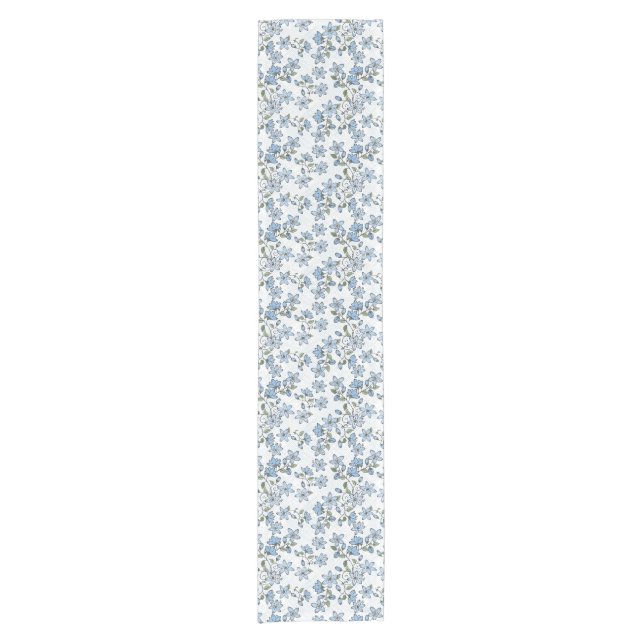 Chemin De Table Court Motif floral 2 3 (Devant)
