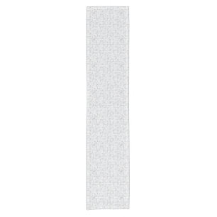 Chemin De Table Court Motif gris de tuiles