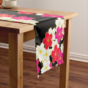 Chemin De Table Court motif japonais TABLE RUNNER