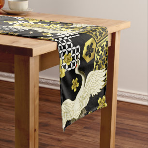 Chemin De Table Court motif japonais TABLE RUNNER